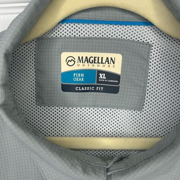 Magellann Men's Shirt Size XL Fish Gear Hike Walking Outdoor - Picture 2 of 9
